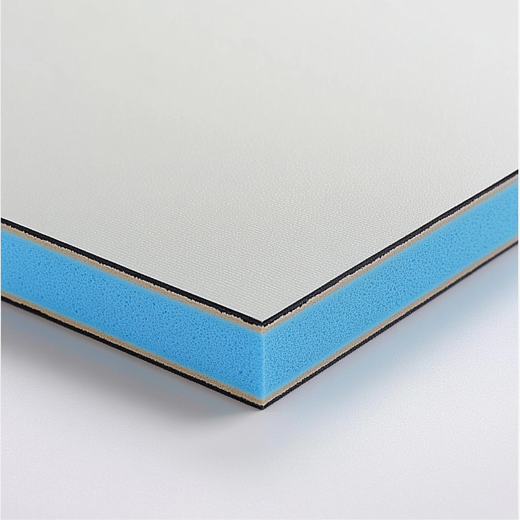 Sandwichpaneel alu 35 mm RAL/RAL 2000 x 1500 mm