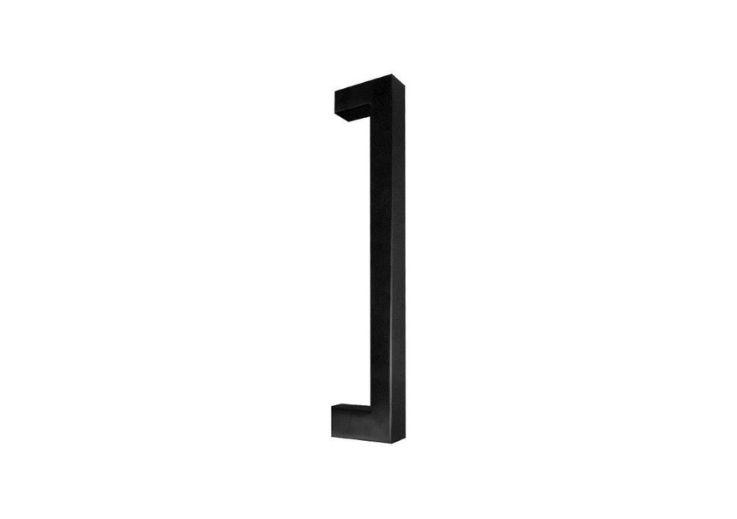 [TIR401400] Tirant de porte U90°K01 30/30 - aluminium thermolaqué RAL - pièce
