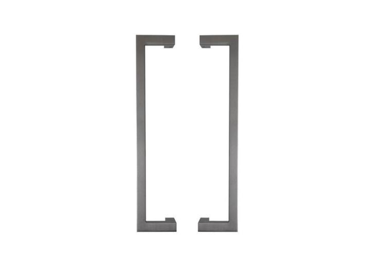 [TIR411215] Tirant de porte DK 01 30/30 - aluminium thermolaqué RAL - paire - standard - entraxe 600 mm