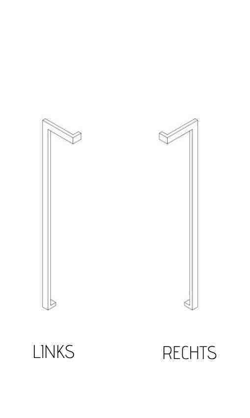 [TIR411276.RE] Tirant de porte DK 06 40/20 - aluminium thermolaqué RAL - paire - droite (411276.RE)