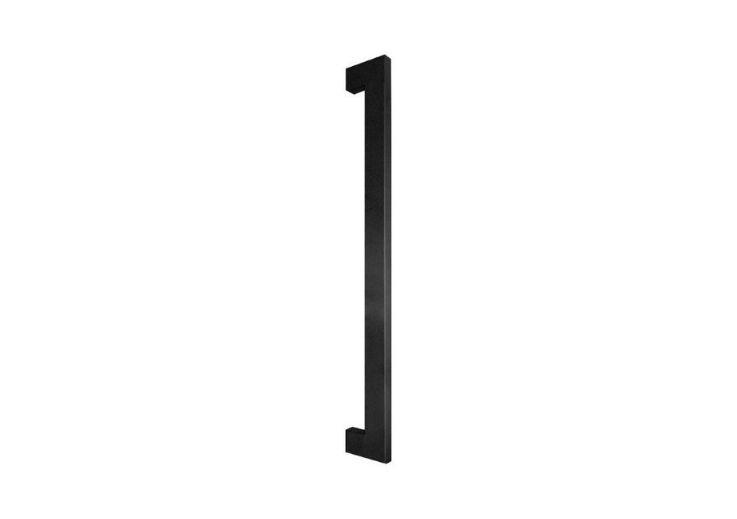 [TIR411420] Tirant de porte U90°K02 20/40 - aluminium thermolaqué RAL - pièce - standard - entraxe 650 mm