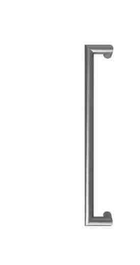Tirant de porte DV Ø32 - inox AISI 316 brossé mat - pièce - standard - entraxe 600 mm (300085)