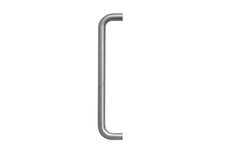 Tirant de porte U Ø32 - inox AISI 316 brossé mat - pièce - standard - entraxe 300 mm (300160)